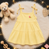Vestido de Alcinha para Bebê Menina fashion Moda Verão