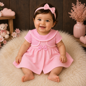 Vestido Princesa para Bebê Menina Verão Moda Blogueirinha