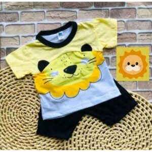 Alternative view of conjunto de bebê menino lindo 3 a 6 meses conjunto para bebê menino estiloso verão