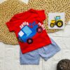 conjunto de bebe menino carro Roupa de bebê menino lançamento