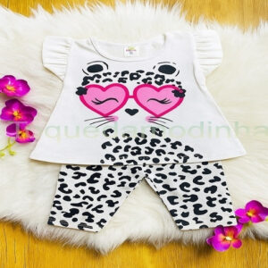 Alternative view of Conjunto Infantil Bebê Menina Estilo Blogueirinha – Moda Verão Baby