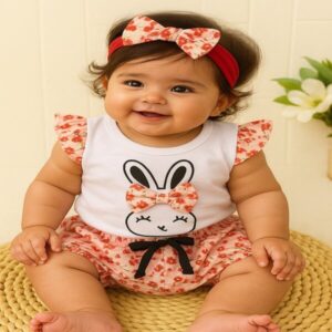 Conjunto de bebê Menina Delicado – Estilo Blogueirinha fashionverão