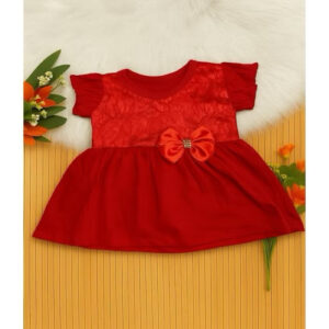 Vestido para bebê menina ideal para Dias Frescos Festas