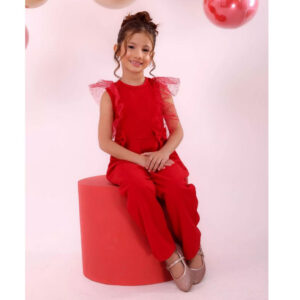 Alternative view of Macacão Luxo Infantil Feminino – Moda Blogueirinha Chic e Delicada