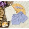 Conjunto de Bebê Menina + faixa de cabelo Verão Calor Blogueirinha