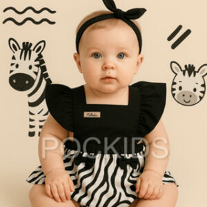 Jardineira temático mesversario menina Festa ensaio Book temático bebê Menina zebrinha