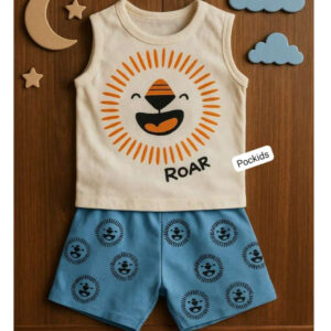 Alternative view of Kit 2 peças conjunto regata + Short para bebê menino roupa de bebê menino fresquinha