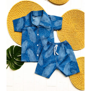 Alternative view of Conjunto infantil menino estilo mauricinho verão calor