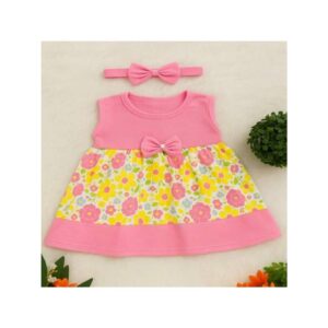 Alternative view of Vestido regatinha para bebê menina 3 a 6 Meses verão