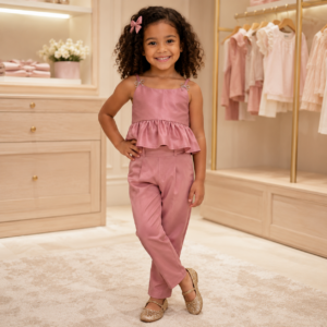 Alternative view of Conjunto Luxo Infantil Feminino – Moda Blogueirinha Chic e Delicada
