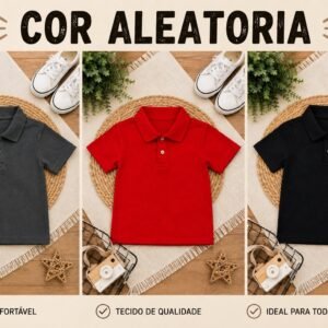 Alternative view of Camisa Polo Infantil Menino Verão