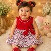 Vestido de Bebê Menina Blogueirinha de Calor Fashion