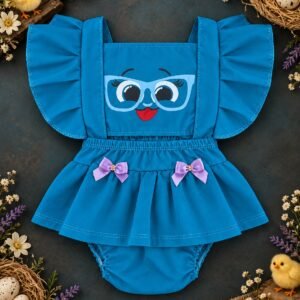 Alternative view of Jardineira Romper de Menina Fashion Bolofofos